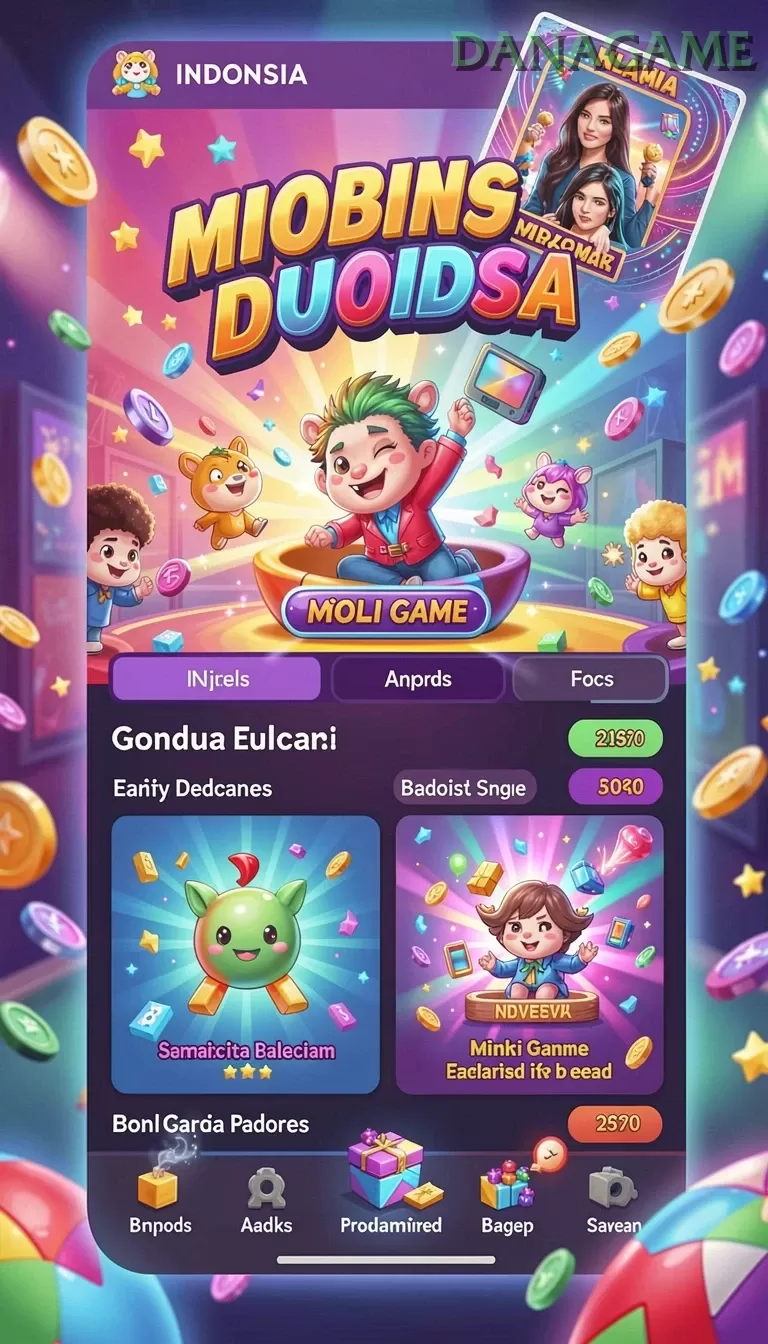 Galeri pratinjau visual danagame build APK resmi terbaru